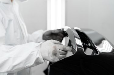 metalowa powierzchnia zabezpieczona powłoką ochronną