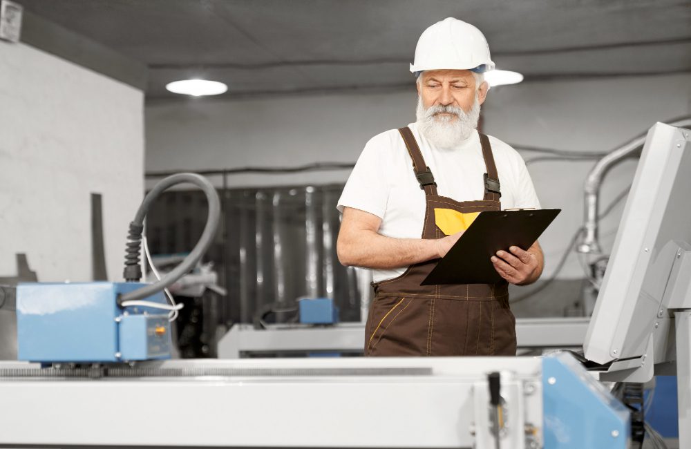 kontroler sprawdzający przygotowanie podłoża